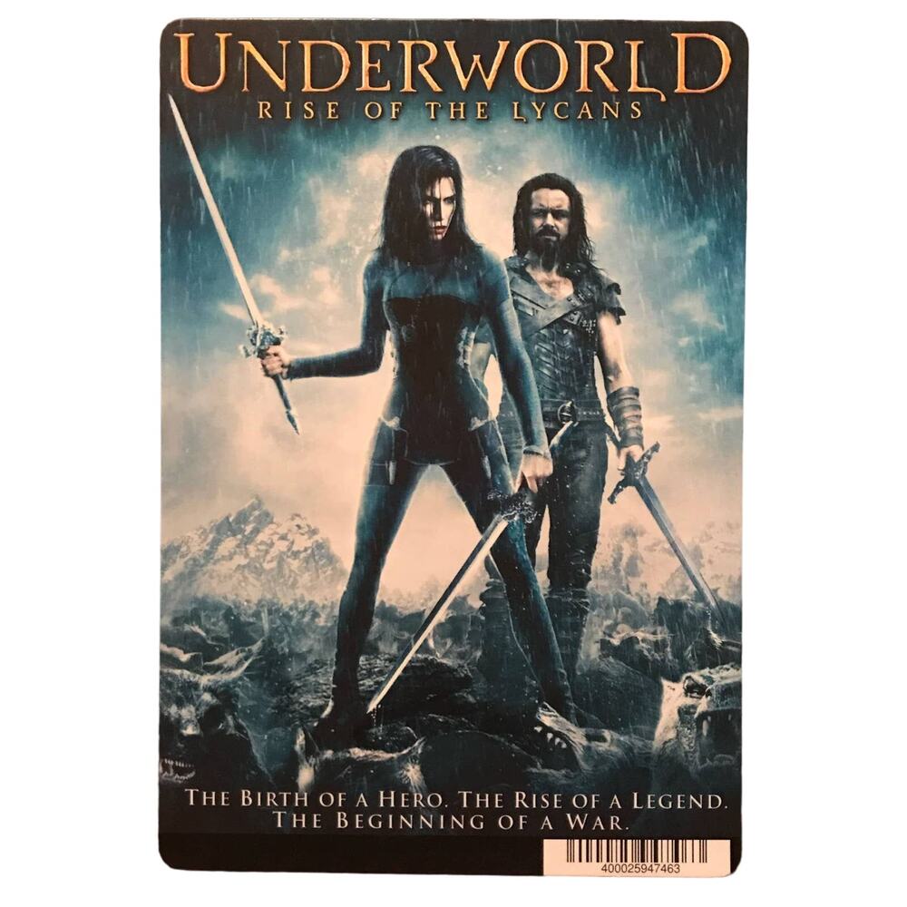 Mini Movie Poster - Underworld Rise Of The Lycans -Art Home Decor Fits A5 Frame